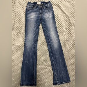 BKE women’s Stella mid rise tailored bootcut jeans